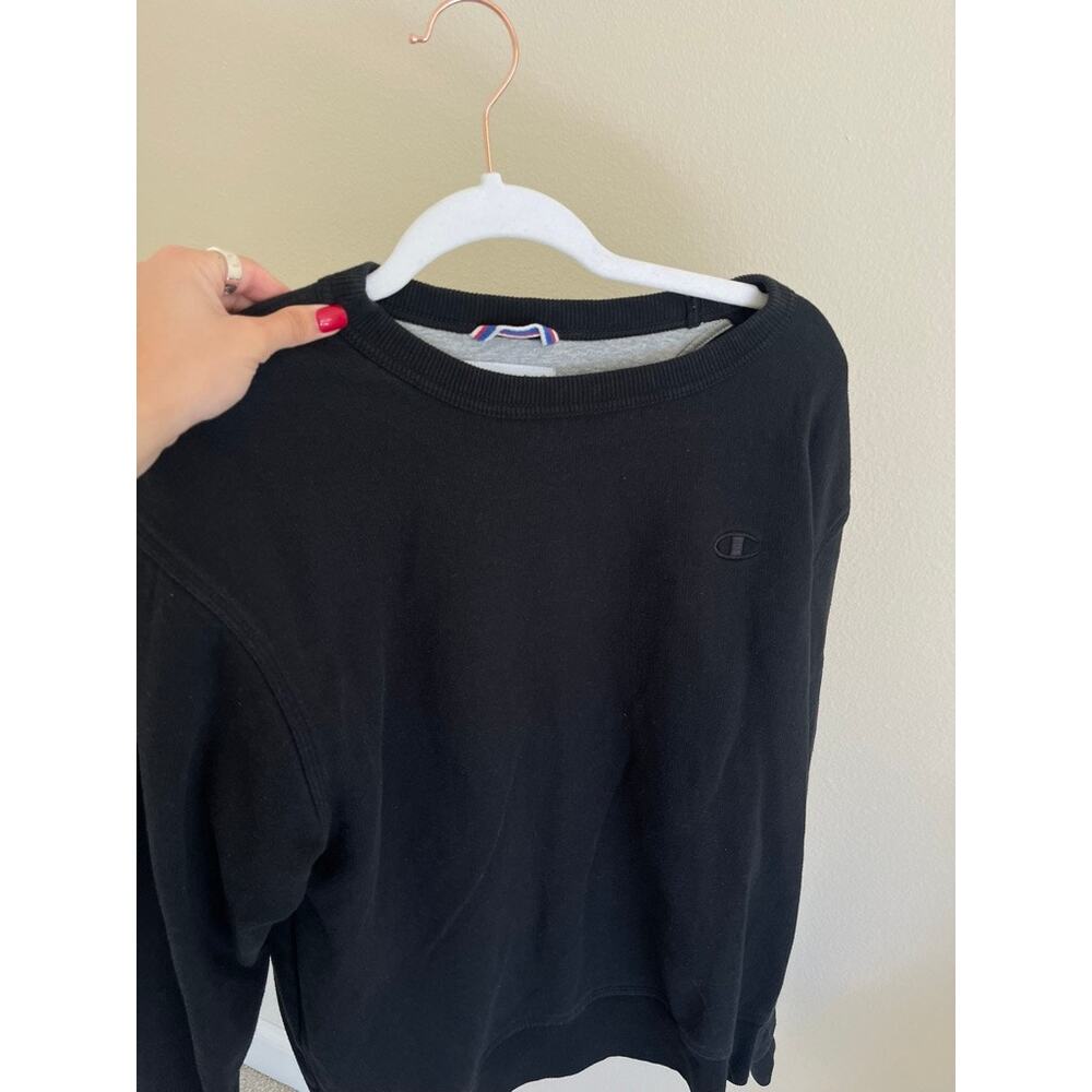 Champions Black Crewneck